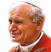 Jean-Paul II en dessin anim